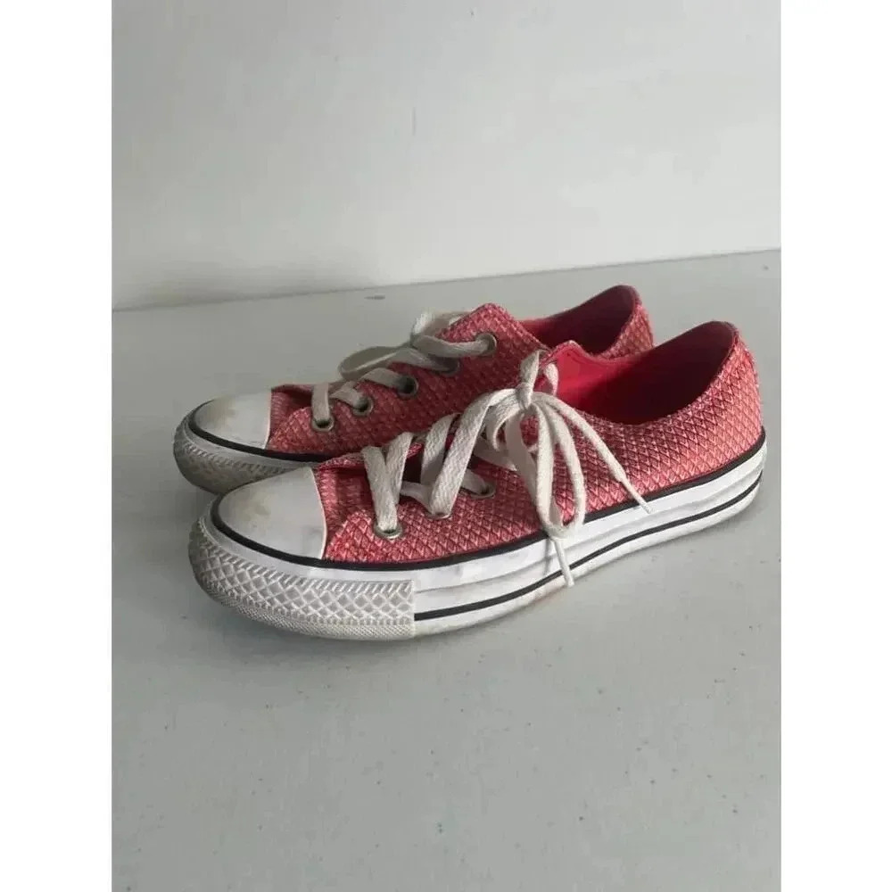 Unisex Converse Sneakers‎ Size 5 Women’s Ox Ultra Red White Black